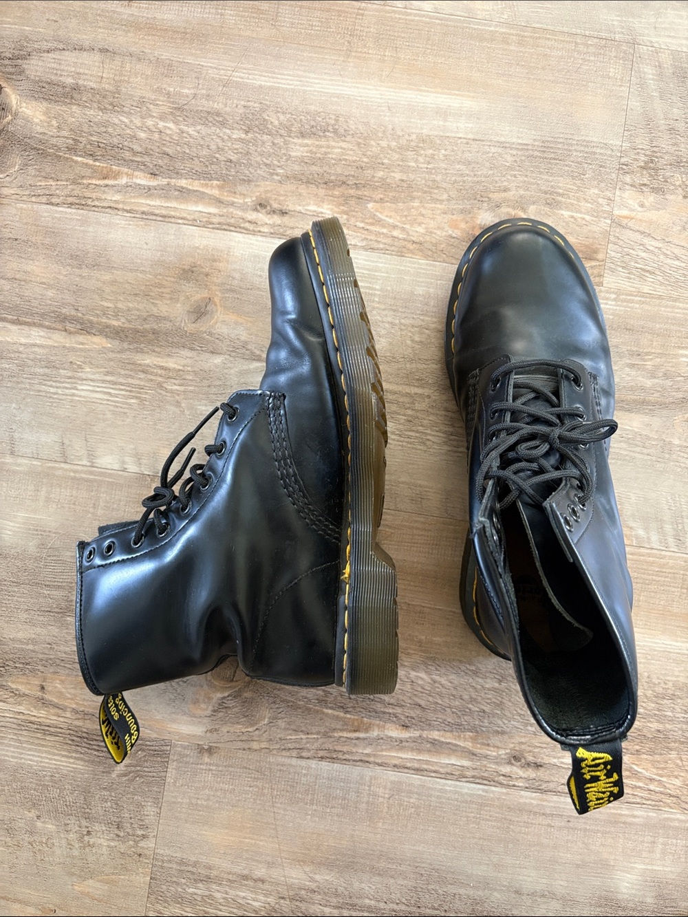 Womens Dr. Martens 1460 8-Eye Boot - Black - Women’s Size 10 - Only Worn Once